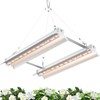 JESLED 1.4FT/16inch 80W T8 Full Spectrum Plant Growing Lights with