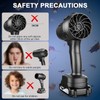Fostex Cordless Leaf Blower, Handheld Turbo Air Blower with 2