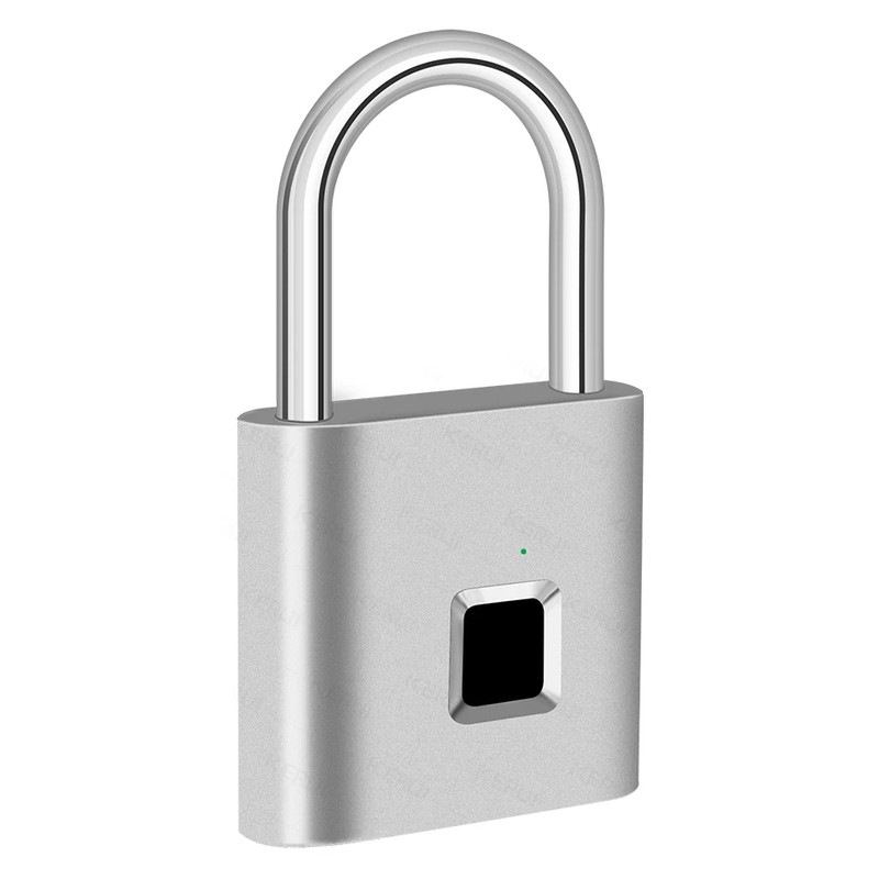 Fingerprint Padlock for Keyless Access – Rechargeable Zinc Alloy Lock