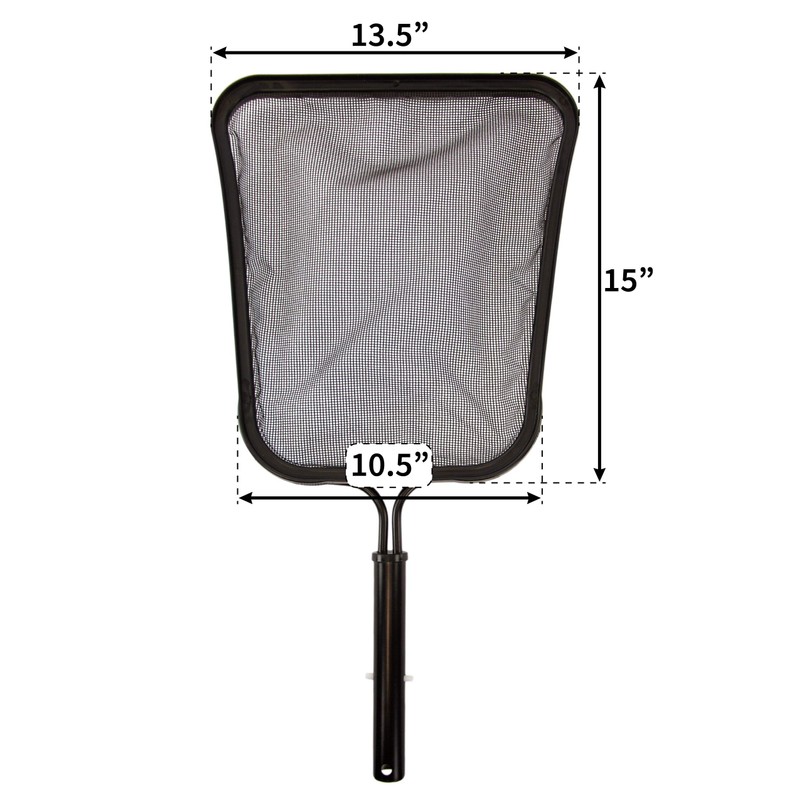 Aqua Select Heavy Duty Aluminum Handle Leaf Skimmer | Fine