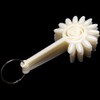 Generic Ivory False Nail Art Fan Board Tips Stick Polish