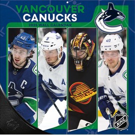 TURNER SPORTS Vancouver Canucks 2025 12x12 Team Wall Calendar (25998011958)