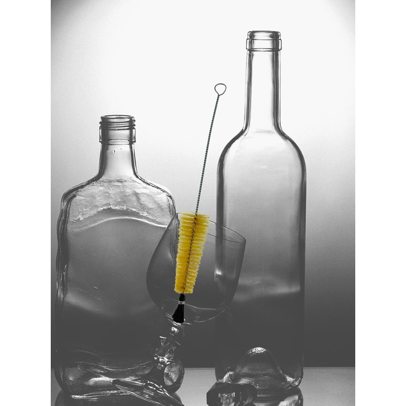 Set of 3 MAAJ Bottle Brushes Conical with Head Bundles