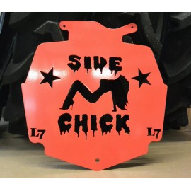 Lucky 7 Can-Am "Side Chick" Outlander MAX XMR 450 570 650 850 1000 Radiator Cover Green