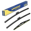 3 wipers Replacement for Mazda CX-5 CX-9 2017 2018 2019