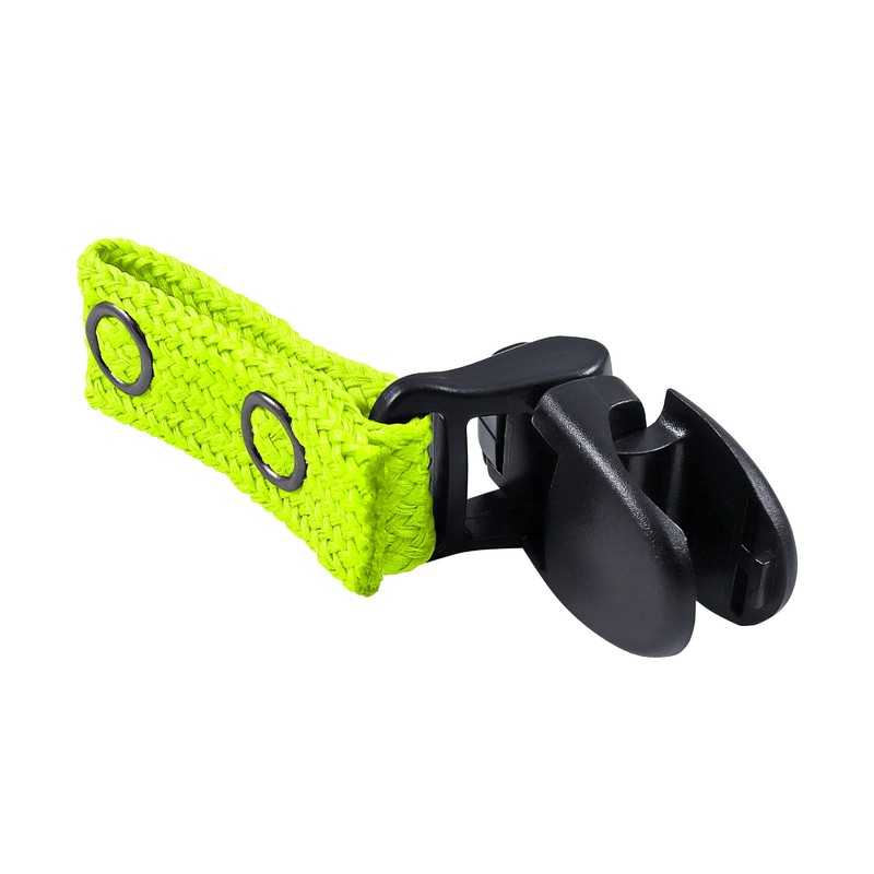 Hydration Pack Drink Tube Lanyard Clip (Fluorescent Yellow)