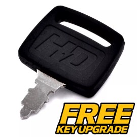 HD Switch Starter Ignition Switch fits ExMark Toro 1-543070 w/3 Keys & Carabiner Key Upgrd