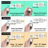 DieseRC AC 110V 120V 220V 240V Wireless Remote Control Light
