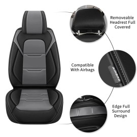 For Toyota RAV4 2013-2018 Car 5-Seat Covers PU Leather Front & Rear Pad Full Set