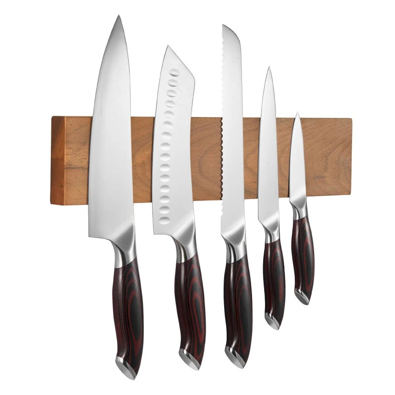 6-Piece Professional Kitchen Cutlery Set High Carbon Stainless Steel Ergonomic