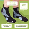 ZenToes Padded Bunion Relief Socks for Women and Men with