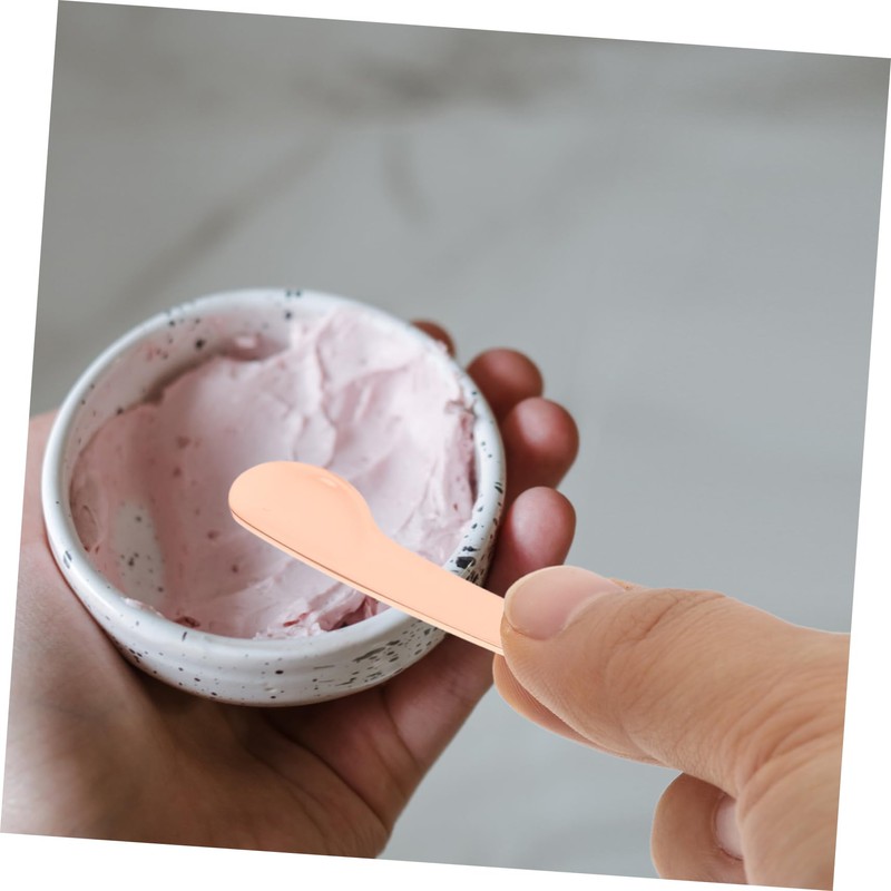 Minkissy 3sets Makeup Spatula Set Metal Mini Cosmetic Spatula for