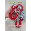 10Ft Adjustable Chain Sling 6613 lbs Load Lifting Chains 5/16