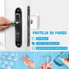 LSXD Tope de Puerta 6 PCS, Cuadrado de 5cm Protector