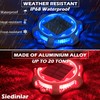 SIEDiNLAR Solar Deck Lights Outdoor 2 Modes LED Driveway Markers