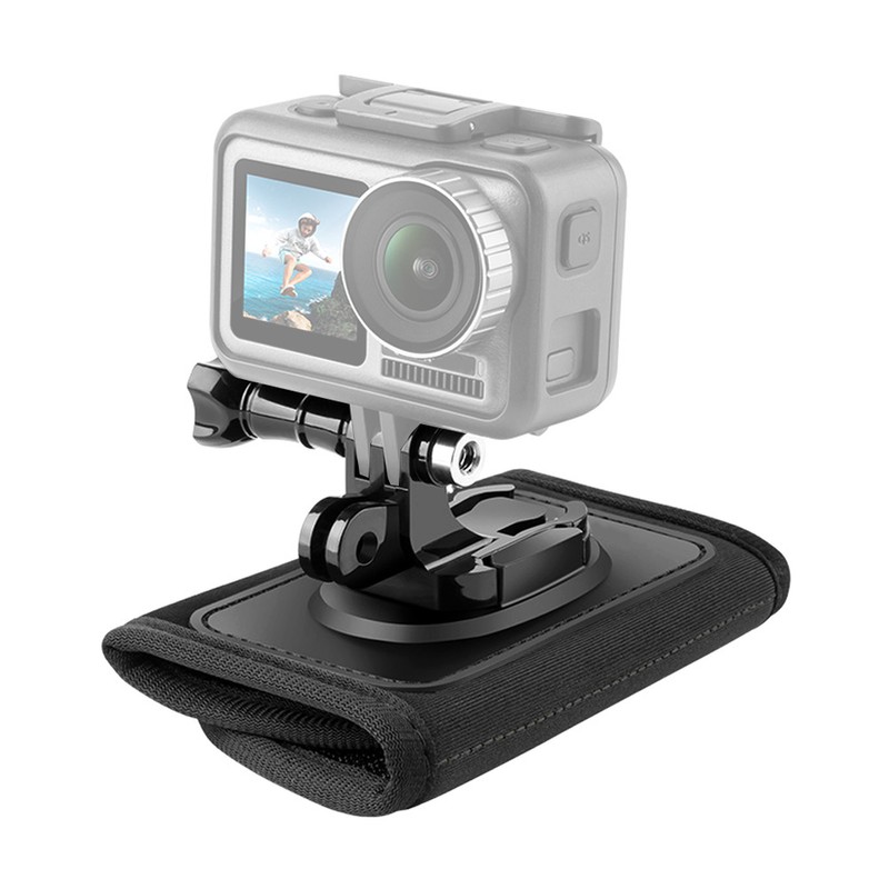 TELESIN Backpack Shoulder Strap Mount Holder for GoPro Action Cameras(GPBPM003）