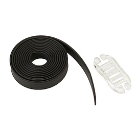 [View] VB120H BK Solid Color Strap for Swimming Goggles, Made in Japan, Custom Spare Belt, Black