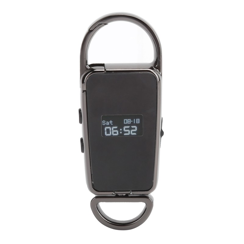 S23 Black Mini Key Ring Shape USB Flash Drive MP3