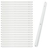 10 Pair Drawer Runners, 300mm Replacement Draw Runners White Plastic