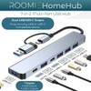 ROOMIE HomeHub 7-in-2 USB 3.0 & USB-C to 3.0 &