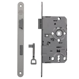 ToniTec Mortice Lock Deadlock Right 20 x 235 mm Room Door Lock Backset 55 mm