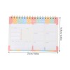 CAXUSD Planner Paper 2024 Monthly Planner Spiral Bound Notepad for