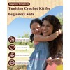 Aeelike Crochet Kit for Beginners Kids, Easy Crochet Kit Learn