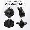 Aztec Death Whistle, Historical Replica, Scary Sound Effects, Collectable, With