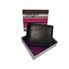 Mala Leather Origin Mens Compact Wallet RFID 129-5 (Black)