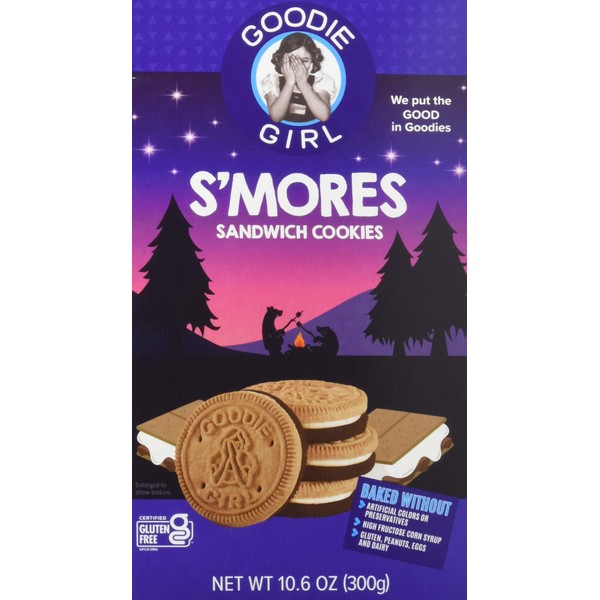GOODIE GIRL S'mores Sandwich Cookies, 10.6 OZ