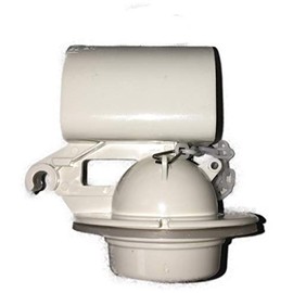 Duravit 1002600000; Metro, Starck 2, Tribeca; Flapper 2" plastic one piece / two piece 1.6 gpf single flush; in White