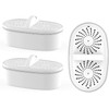 Waterdrop WD-PF-01A Plus Replacement Filters for All Waterdrop Pitcher, 3