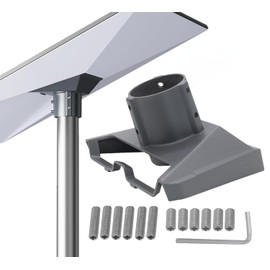 Starlink Gen 3 Rohradapter, Starlink Gen 3 Halterung, für Starlink Gen 3 Standard Dish, Starlink V3 Montageplatte Dachhalterung Starlink Gen 3 Mount Kit Gen3, Starlink Pole Mount Gen 3