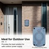 USUPERINK Slim Outdoor Light Switch, IP66 Waterproof 1 Gang SPDT