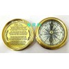 Nautical Replica Hub Robert Frost Poem Compass-Pocket Compass Clander Compass