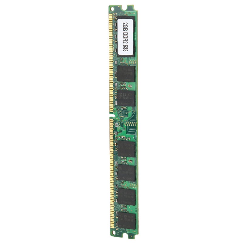 Memory Module Desktop Full Compatible DoubleSided 16Grain DDR2 2GB 533MHZ