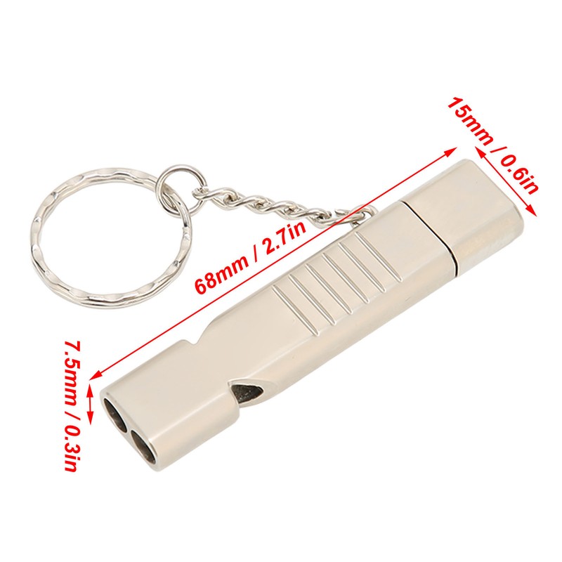 Whistle Flash Drive SOS Outdoor Waterproof USB3.0 120dB Sound Multifunction