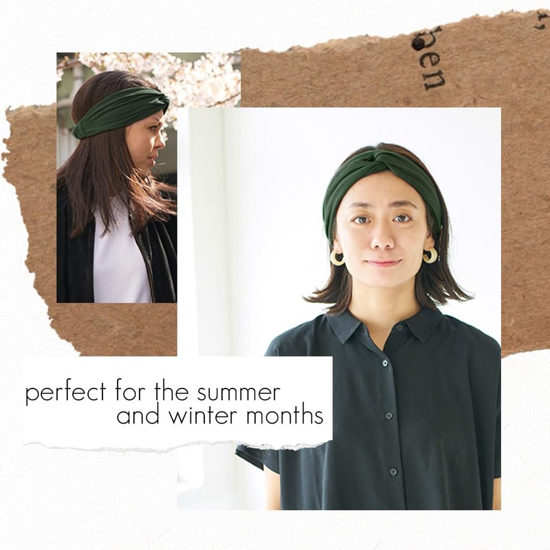 Turban Boho Style Women's Summer Headband Sweatband Hair Headwrap -