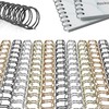 40 Pack Spiral Binding Coils, Binding Spirals, 2:1 Pitch, Mixcolor