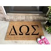 Greek Letter Stencil Kit - Reusable Stencils - Paint and