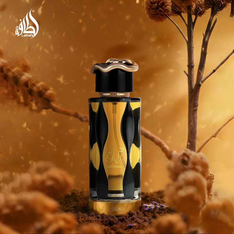 Lattafa Teriaq Intense for Unisex Eau de Parfum Spray, 3.4
