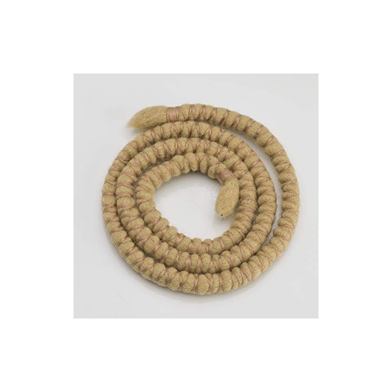 DreadLab - Bendable Spiral Dread Ties (40cm, Blonde with Blonde