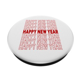 Cool Cute Funny Happy New Year Meme PopSockets Sticky PopGrip