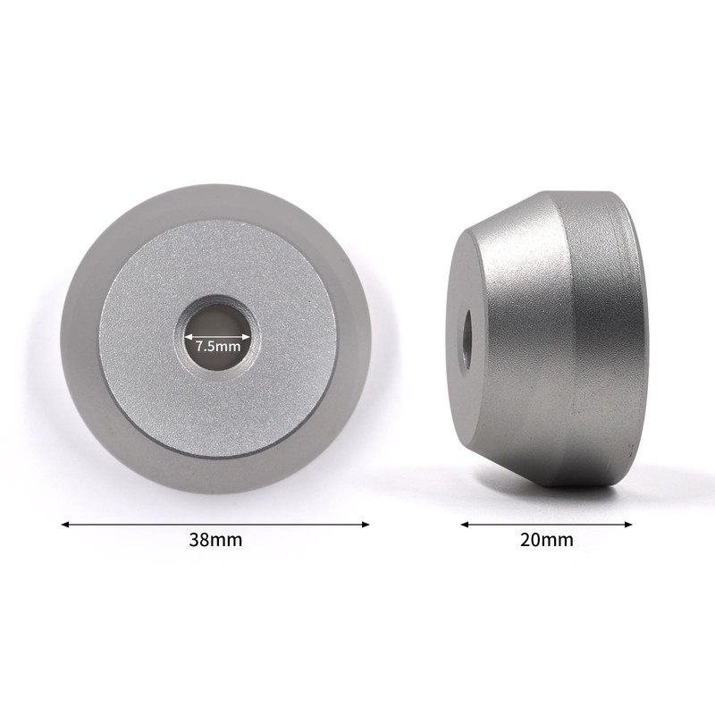 45 RPM Record Adapter 7 Inch Vinyl Record Solid Aluminum