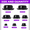 Swpeet 140Pcs Black Rubber Grommet Assortment Kit, 8 Sizes Eyelet