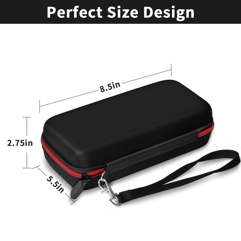 casmilee Target Dart Case, black, Portable