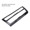 Air Conditioning Button Frame Carbon Fiber Texture Panel Trim Replacement