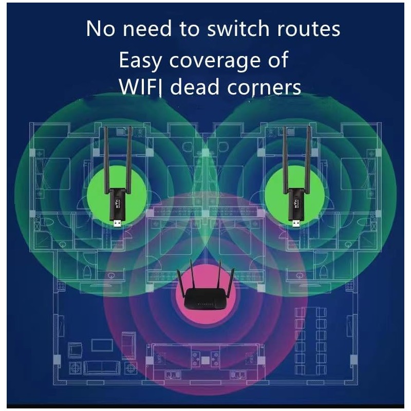Sasmeooki Fastest WiFi Extender/Booster |300M WiFi Signal Amplifier | Broader