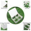 Amonk 10x8x4in Multi-Chamber with Play Tunnel Hamster House for Small