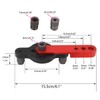 FTtool Drill Guide Drill Stand, Aluminum, 0.23 inch (6/8/10 mm)